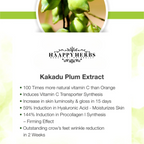 Haappyherbs C Shine 20% Vitamin C Absorption Booster Serum - Distacart