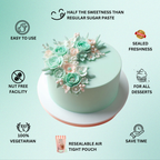 mint green sugarpaste 250 gms