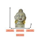 Sowpeace Terracotta Buddha's Serene Reflection - Distacart