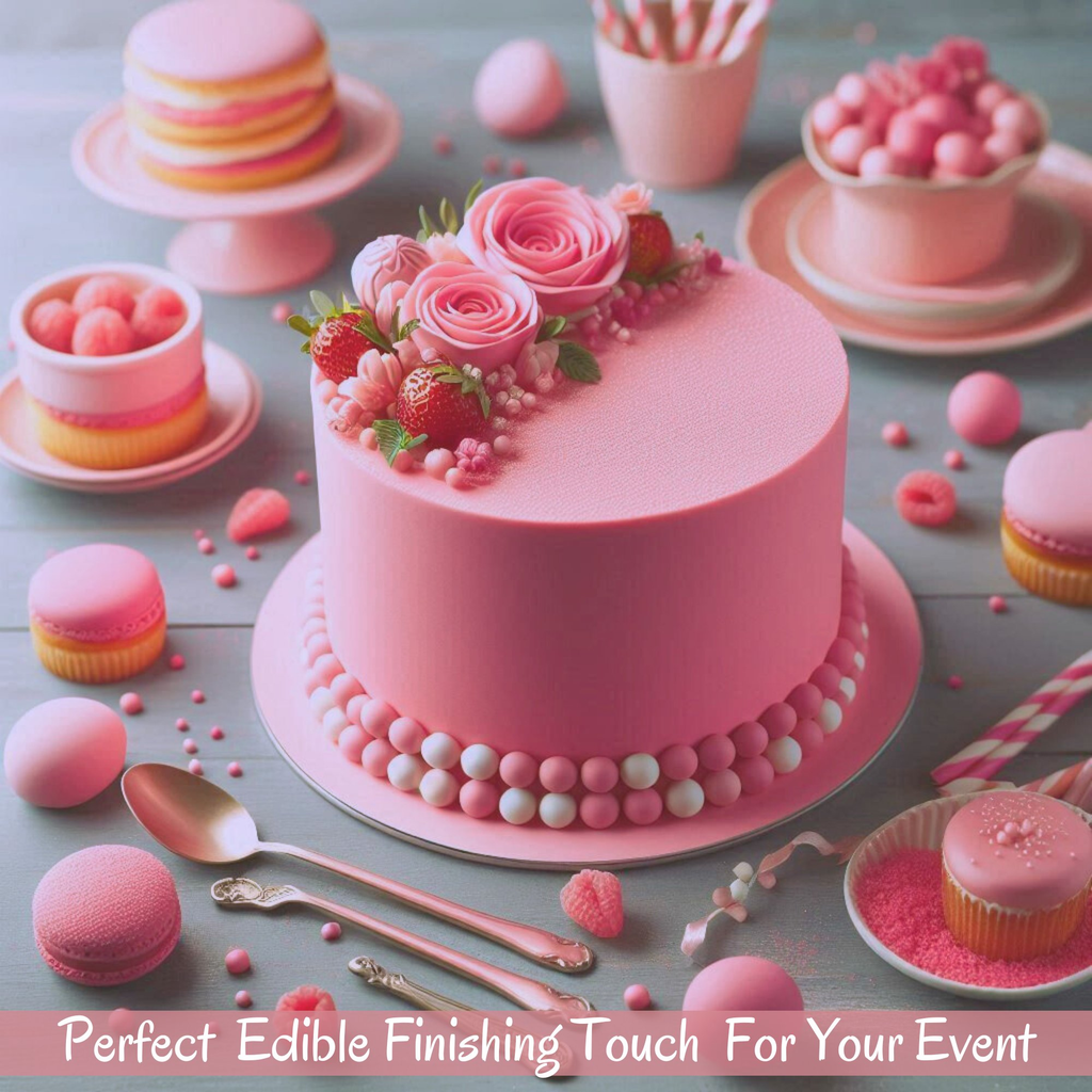 confect hot pink sugarpaste br b 250 gms b