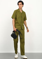 Fabmade Olive Rhythm Co-Ord Set