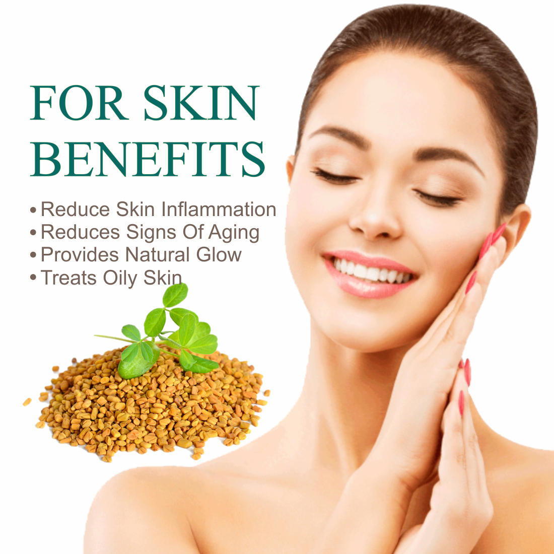 Nuerma Science Fenugreek Powder (Methi Powder) For Anti Hair Loss & Anti Dandruff