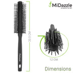 MiDazzle Hair Brush (Grey) MIHB0034 - Distacart