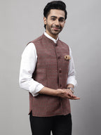 Even Apparels Men's Multi Nehru Jacket With Welt Pockets
