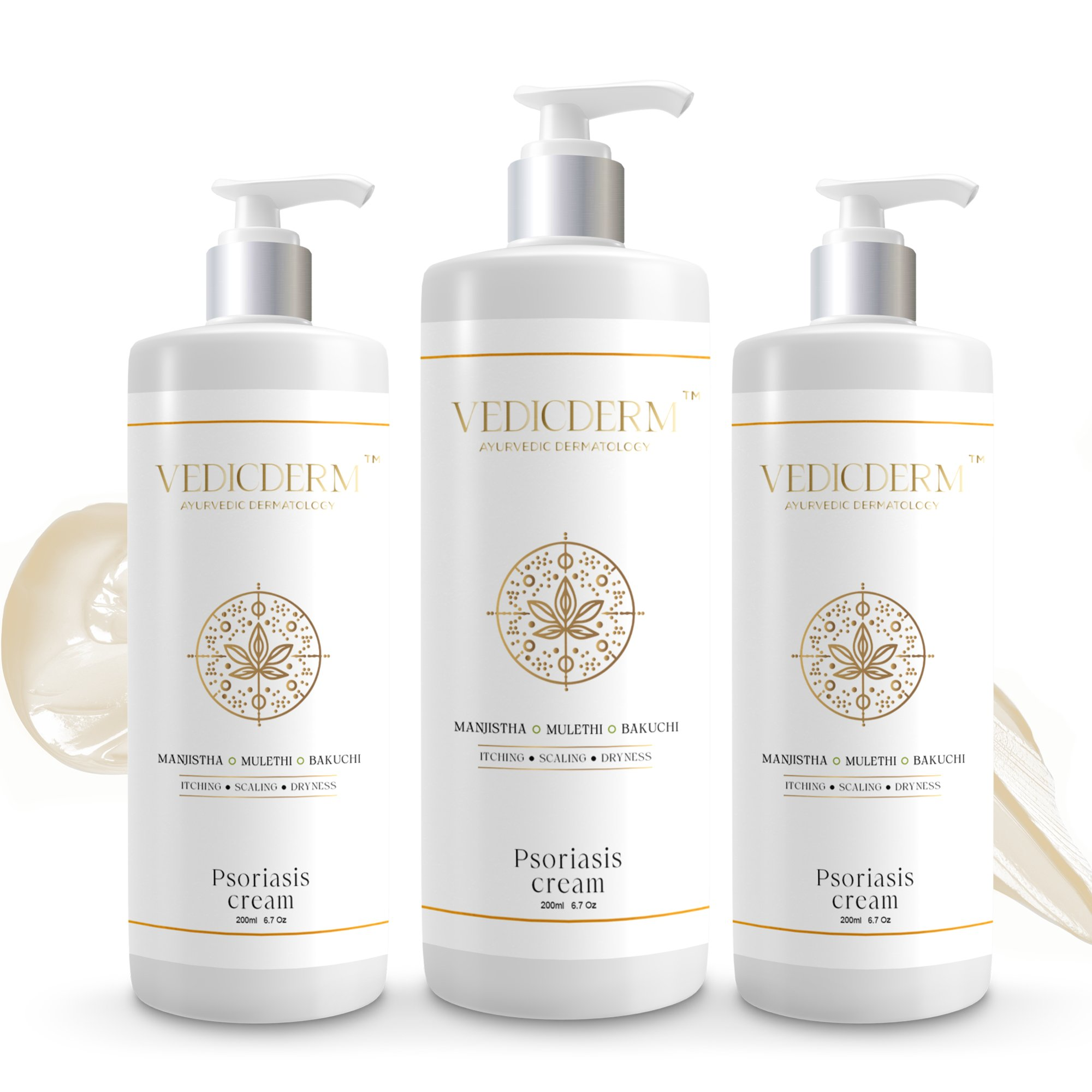 Vedicderm Psoriasis Cream with 2% Bakuchi Extract - Distacart