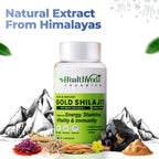 Health Veda Organics Gold SJ Veg Capsules - Distacart
