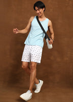 Fabmade Snow Leaf Shorts