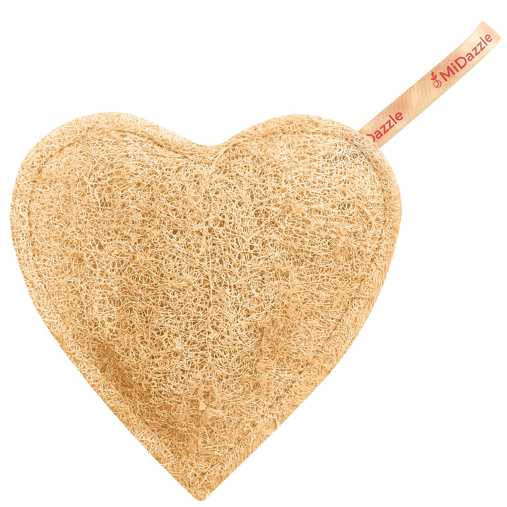 MiDazzle Loofah (Heart) MIOL6104 - Distacart
