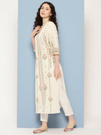 Ahalyaa Women Floral Printed Kurta