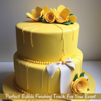confect yellow sugarpaste br b 250 gms b