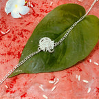 trueBrowns 925 Sterling Silver Ganesh Idol Silver Chain Rakhi - Distacart