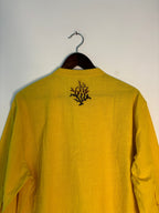 trueBrowns Yellow Slub Short Shirt