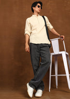 Fabmade Dune Linen Kurta