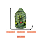 Sowpeace Premium Terracotta Meditating Buddha Head Tabletop - Distacart