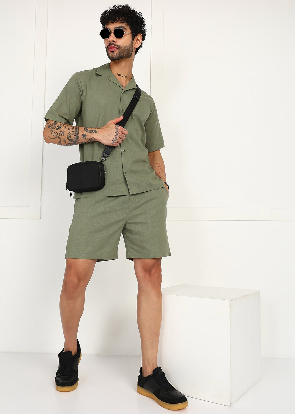 Fabmade Grove Ease Linen Co-Ord Set