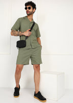 Fabmade Grove Ease Linen Co-Ord Set