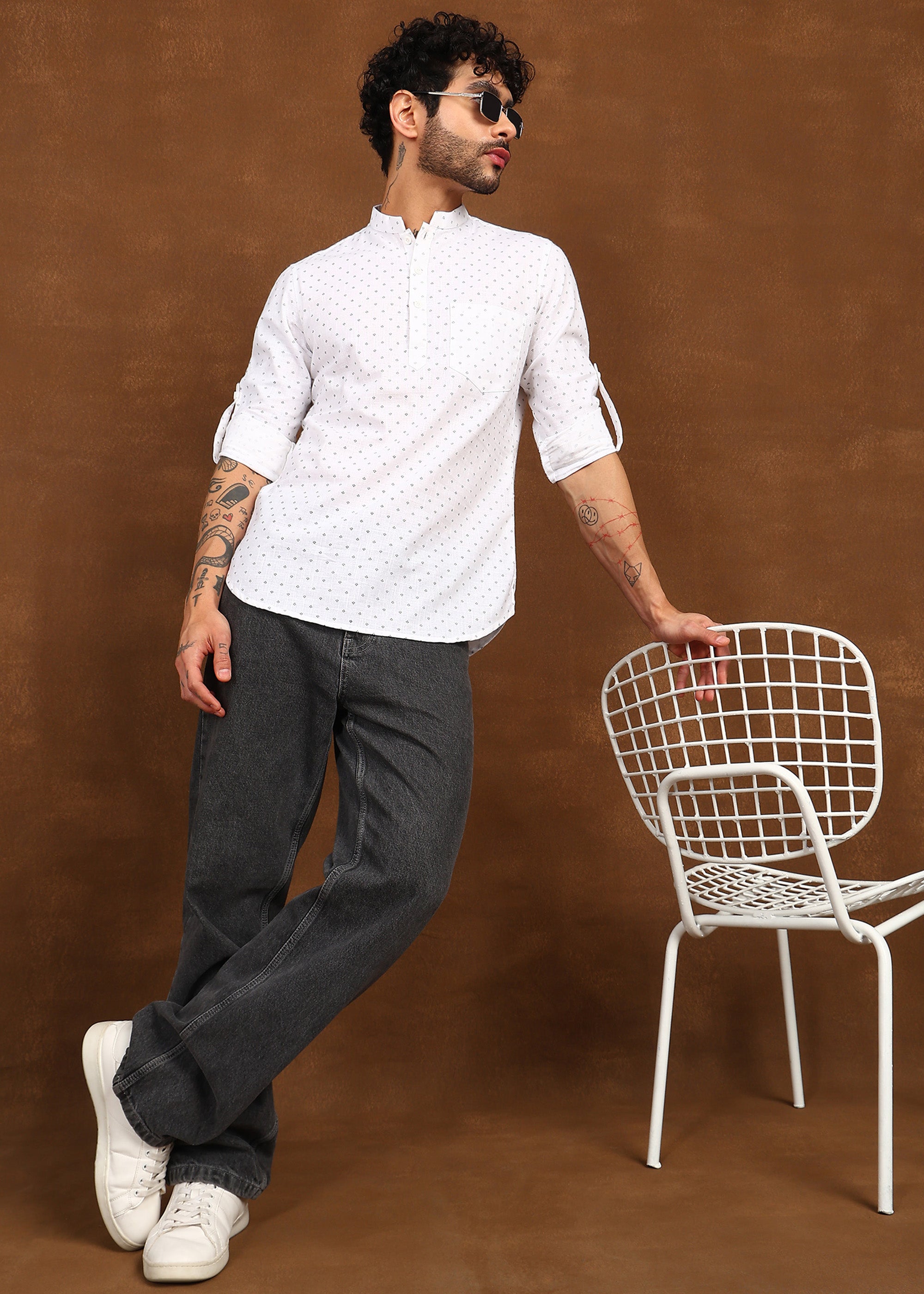 Fabmade Nova Dot Short Kurta