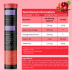 BOOSTIQ Apple Cider Vinegar Effervescent Tablets - Watermelon Flavour
