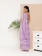 Ahalyaa Womens Chiffon Printed Saree