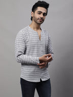 Even Apparels Multi Pure Cotton Open Neck Kurta - Distacart