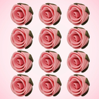 sugar roses for cake cupcake decoration blush pink 120 gms