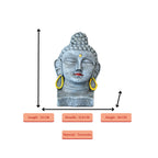 Sowpeace Terracotta Buddha's Golden Radiance - Distacart