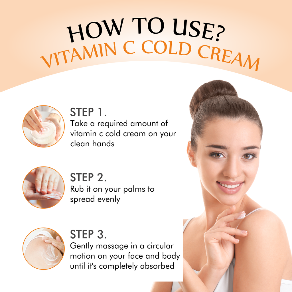 Nuerma Science Vitamin C Cold Cream for Nourishing & Glowing Skin