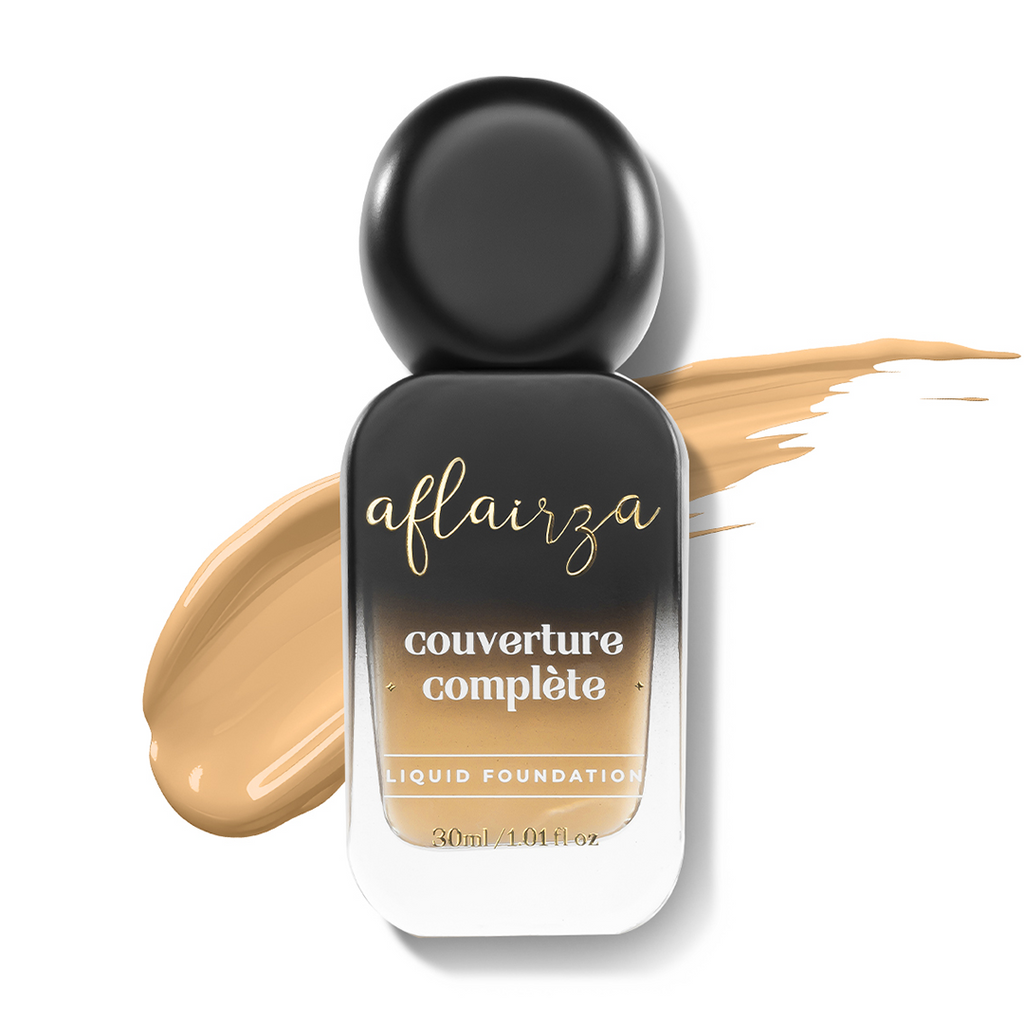 Aflairza Coverture Complete Liquid Foundation with 7 Shades for All Skin Tones