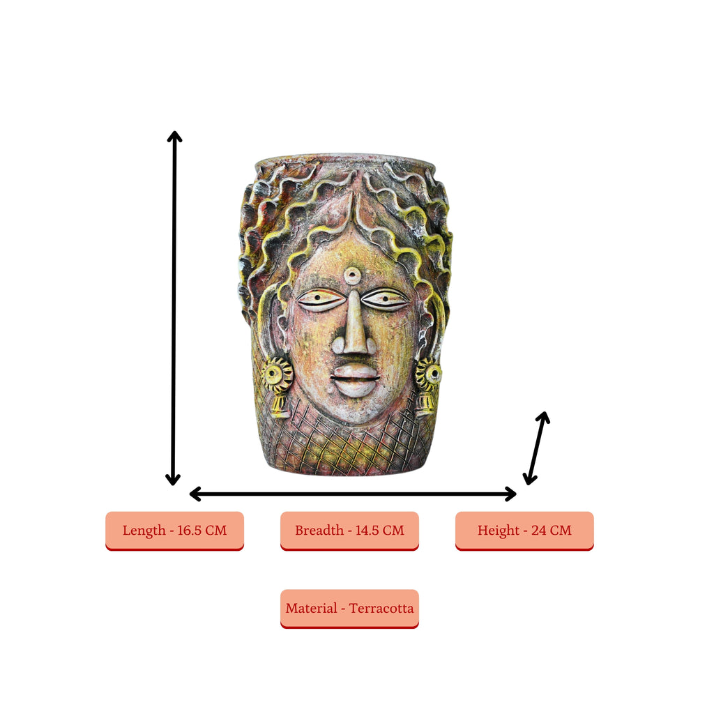 Sowpeace Terracotta Tribal Floral Muse - Distacart