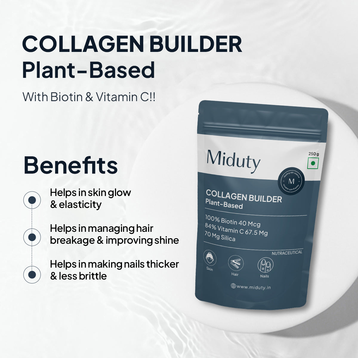 Miduty by Palak Notes Organic Plant Based Collagen