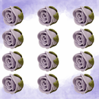 sugar roses for cake cupcake decoration lavender 120 gms
