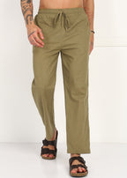 Fabmade Olive Root Linen Pyjama