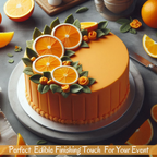 confect citrus orange sugarpaste br b 250 gms b