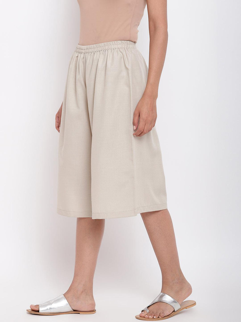 trueBrowns Linen Cotton Grey Pant