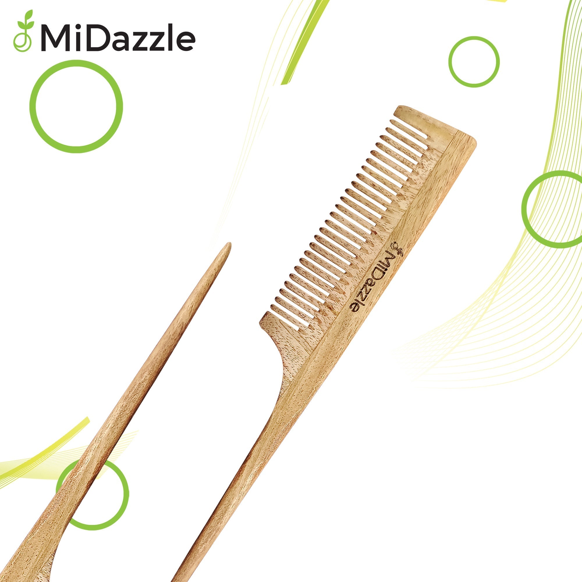 MiDazzle Tail Comb MINC2107 - Distacart