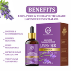 Nuerma Science Lavender Essential Oil | For Skin Care & Natural Hair Growth