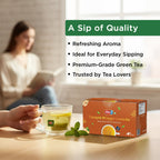 jivraj9 Tea Turmeric And Ginger  Green Tea - Distacart
