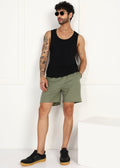 Fabmade Grove Ease Linen Shorts