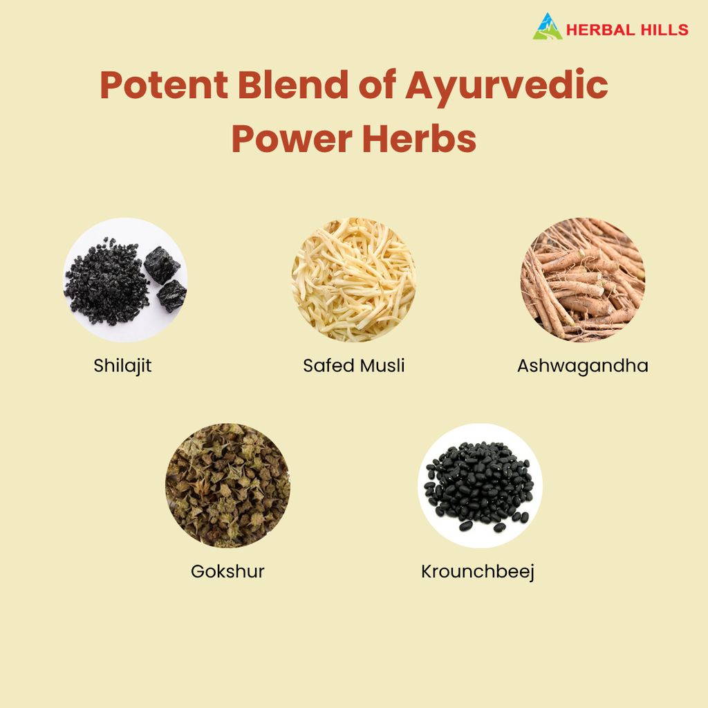 Herbal Hills Sjills Forte Vitality Support Capsules - Distacart