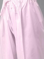 Fabmade Men Pink Pathani Kurta