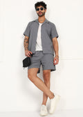 Fabmade Slate Ease Linen Co-Ord Set