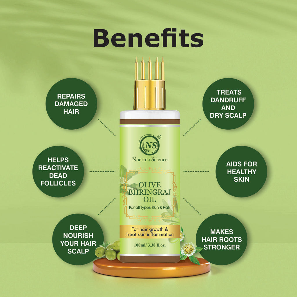 Nuerma Science Olive Bhringraj  Oil
