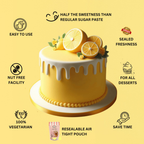 lemon yellow sugarpaste 250 gms