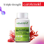 Health Veda Organics Plant Based Astaxanthin 8mg Capsules - Distacart
