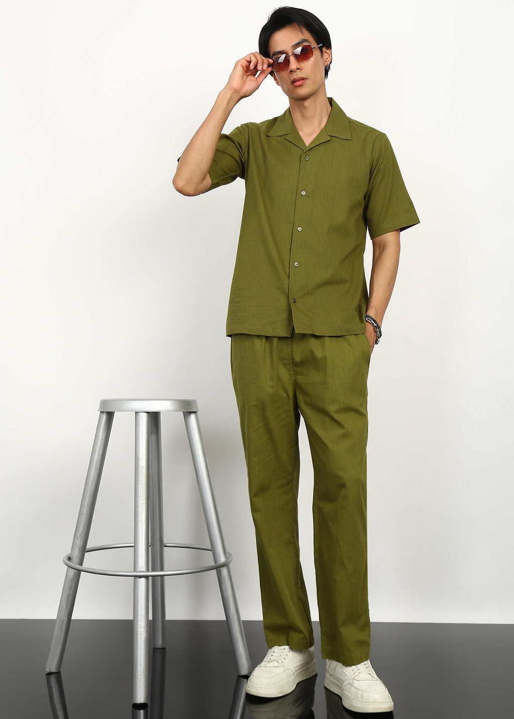 Fabmade Olive Still Co-Ord Set