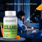 Health Veda Organics Plant Based Eye Care Supplements Tablets - Distacart