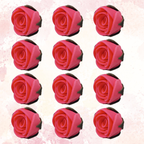 sugar roses for cake cupcake decoration hot pink 120 gms