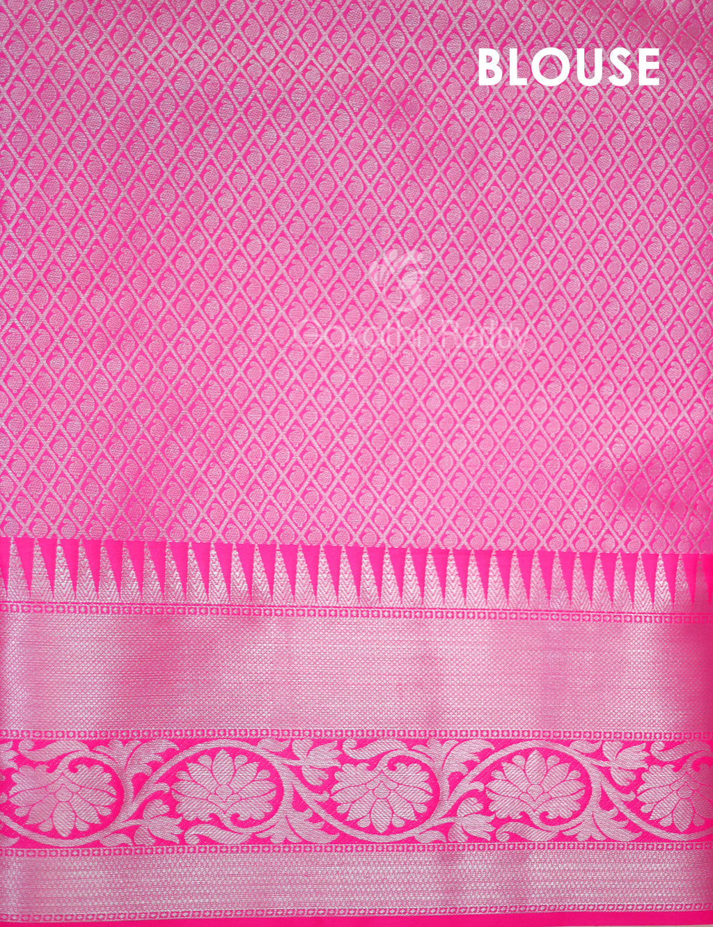 Shades of Cream Colour Floral Design Banaras Semi Silk Saree By Gayathri Reddy Designer Studio