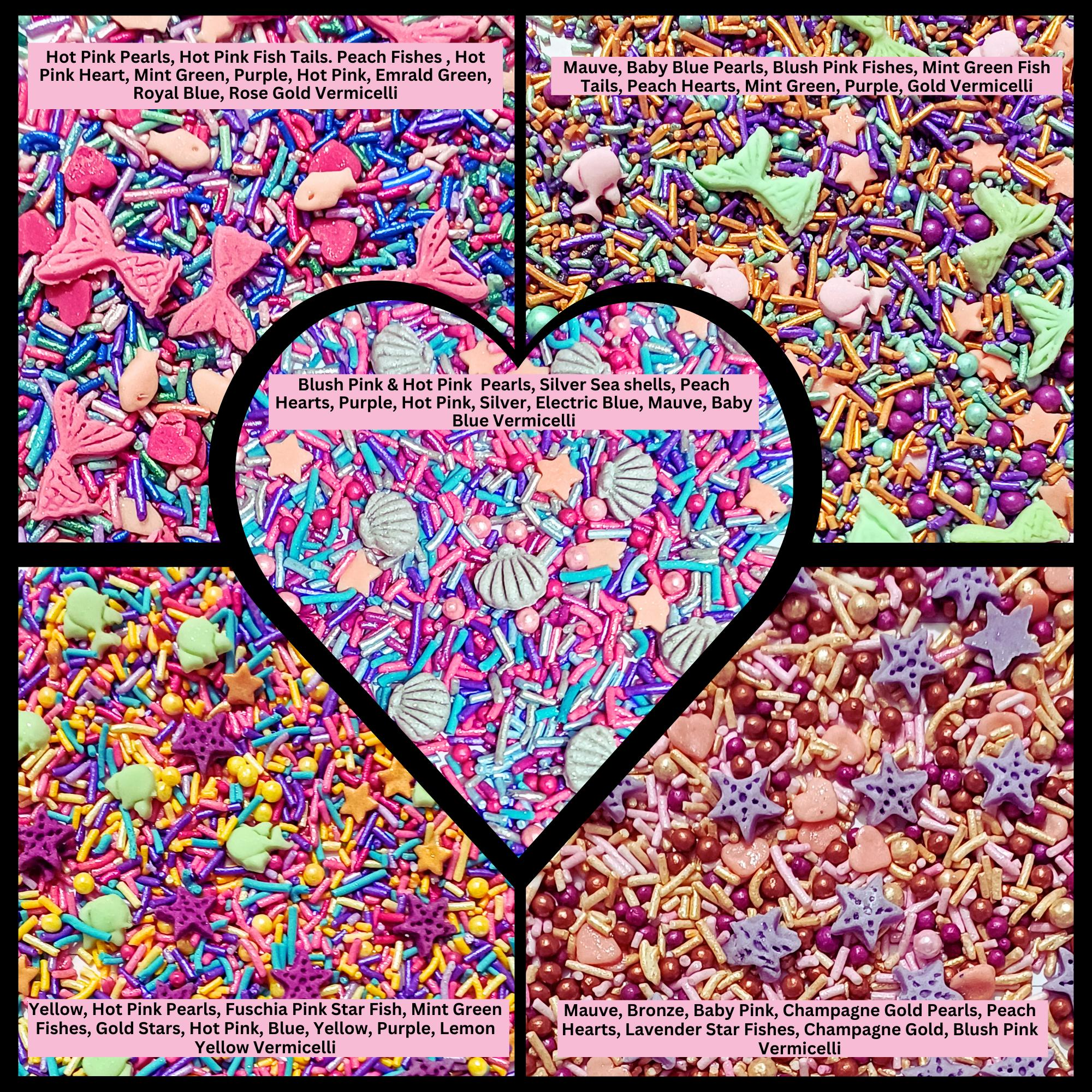 under the sea sprinkles for decorations 02 100 gm