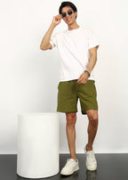 Fabmade Olive Ease Shorts
